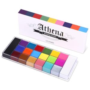 UCANBE 20 Color Athena Face Body Paint Oil